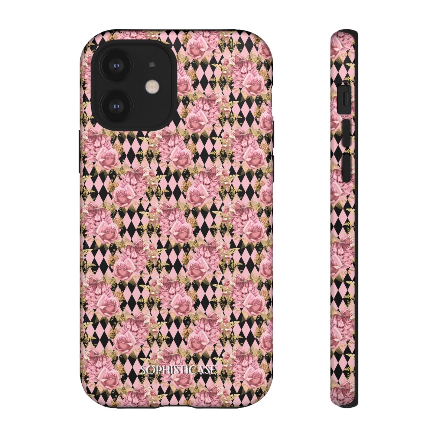 Rose Diamond Romance in Isolde - iPhone Case