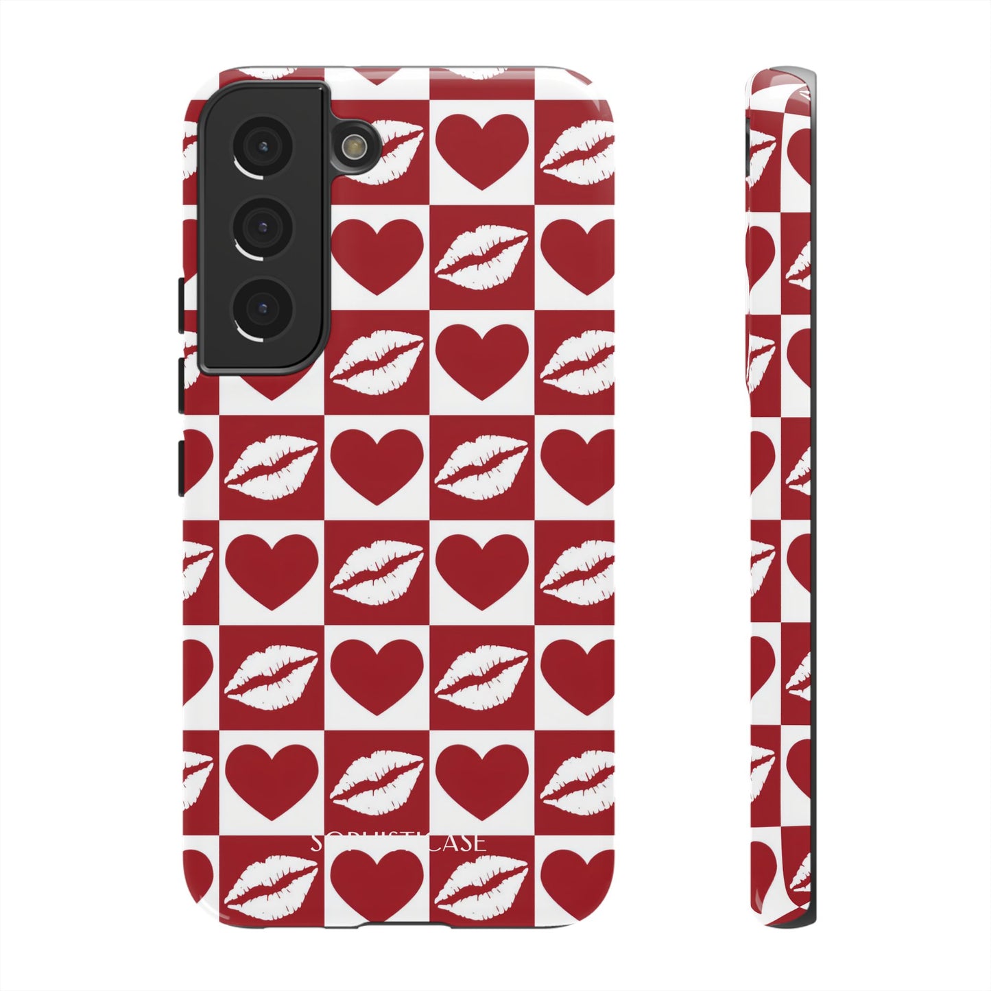 Belle Amie in Red - Samsung Galaxy Case