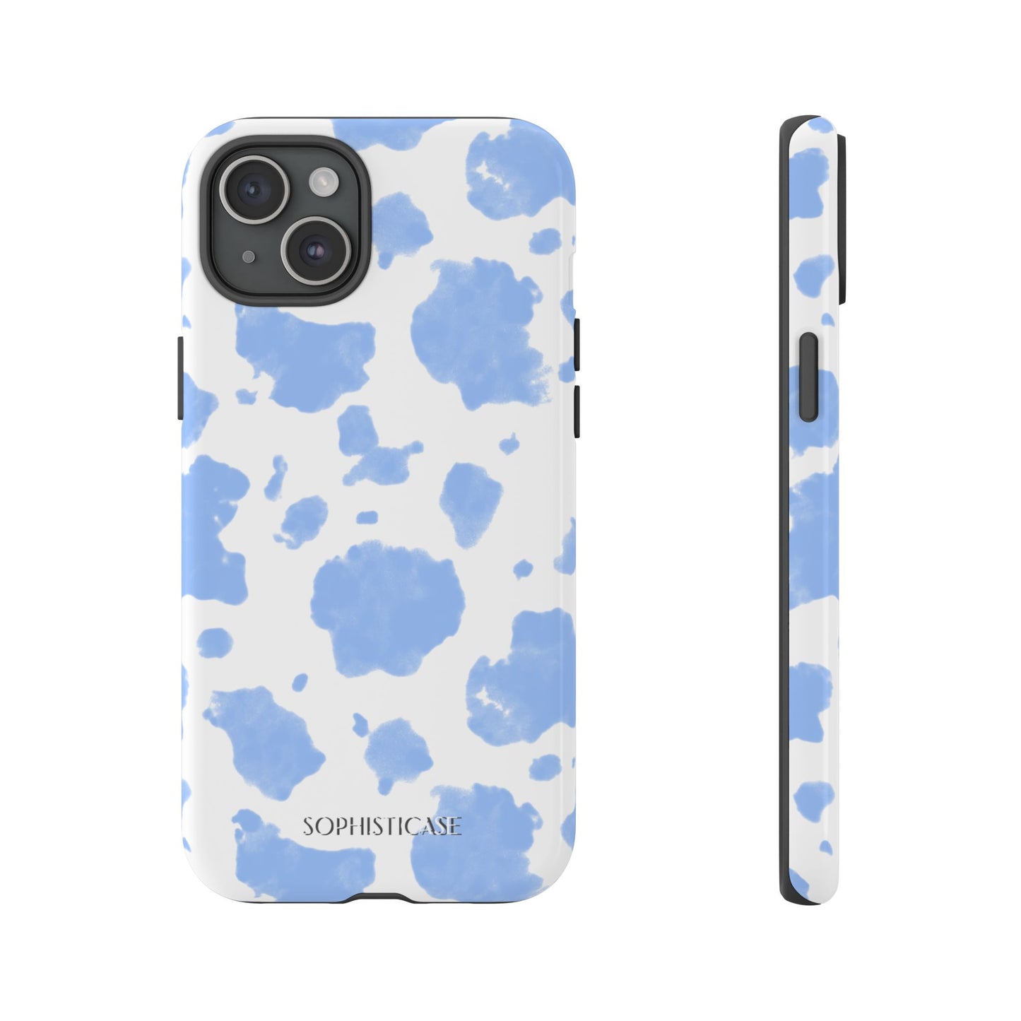 Holy Cow in Blue - iPhone Case