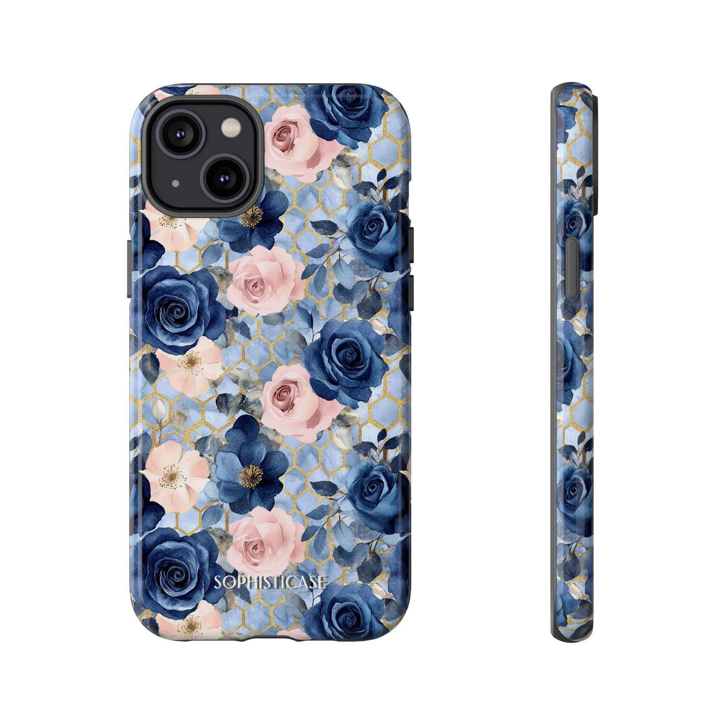 Royal Floral in Gilded Sky - Tough Phone Case