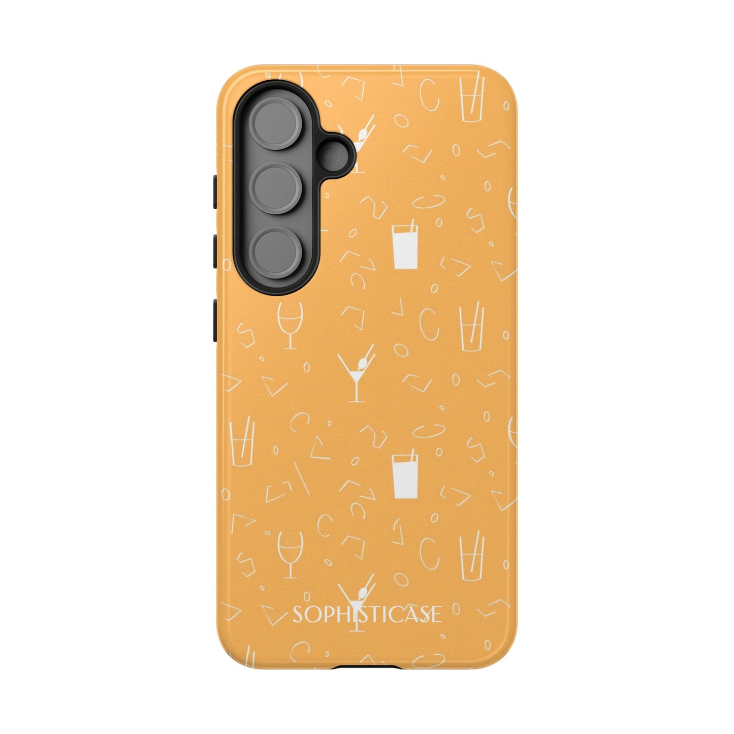 Cocktail Hour in Yellow - Tough Phone Case for Samsung Galaxy