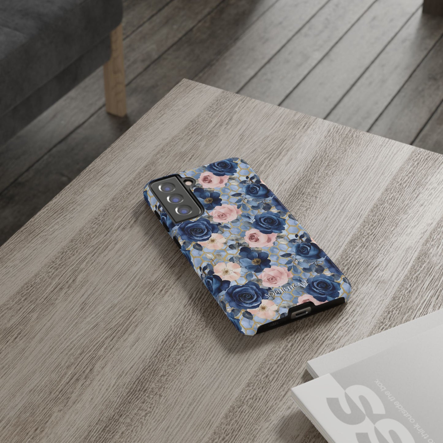 Royal Floral in Gilded Sky - Tough Phone Case
