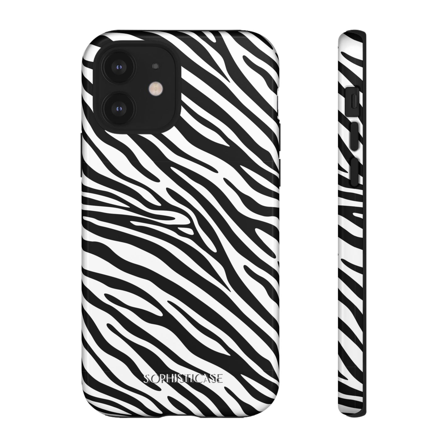 Dark Thoughts in Urban Zebra - Tough Phone Case