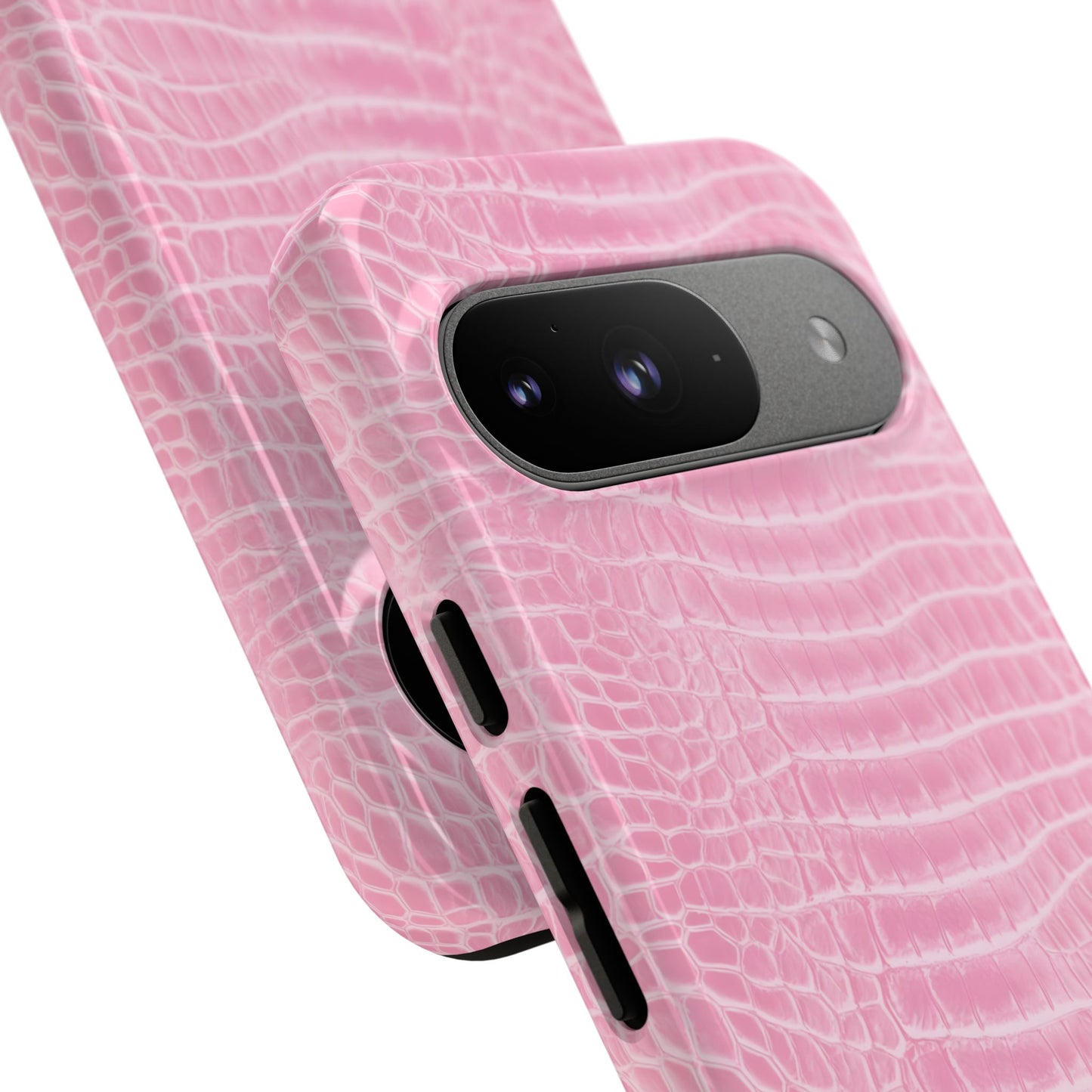 Luxe Leather in Pink - Tough Phone Case
