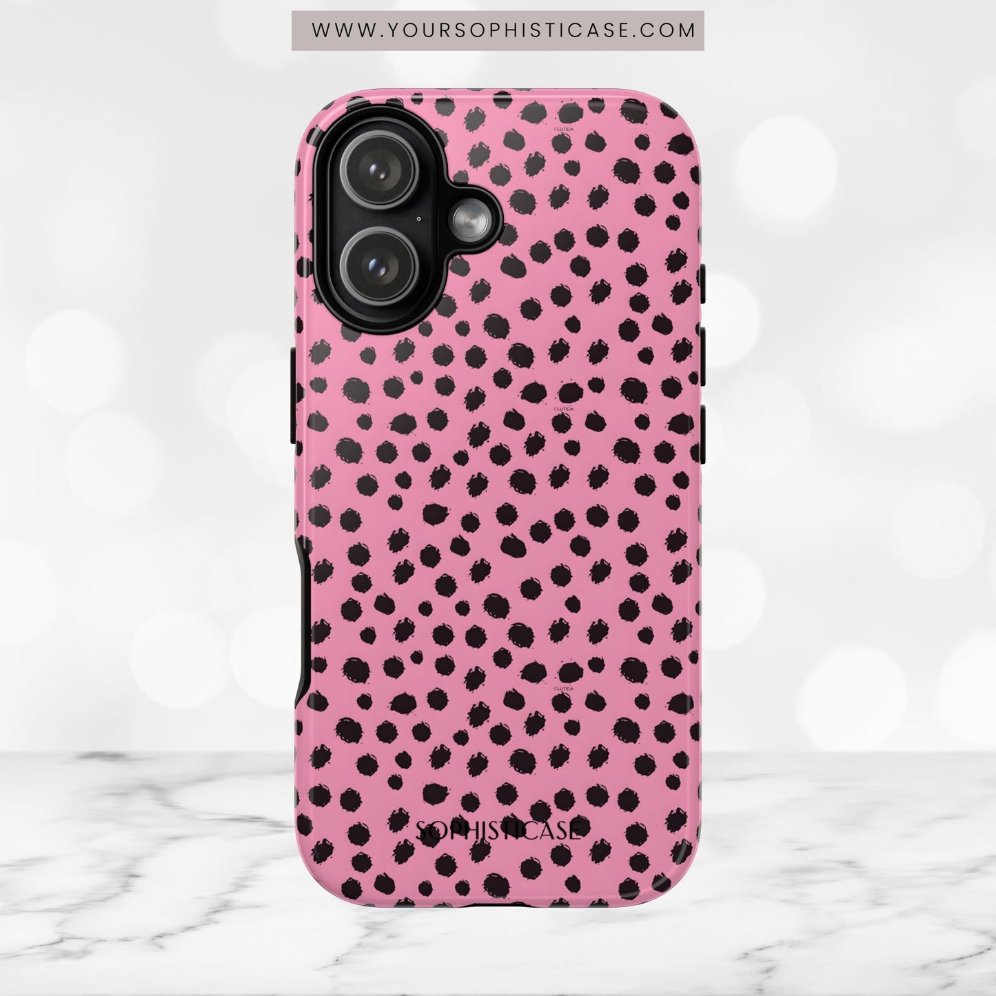 Cheetahs and Liars in Pink - iPhone Case