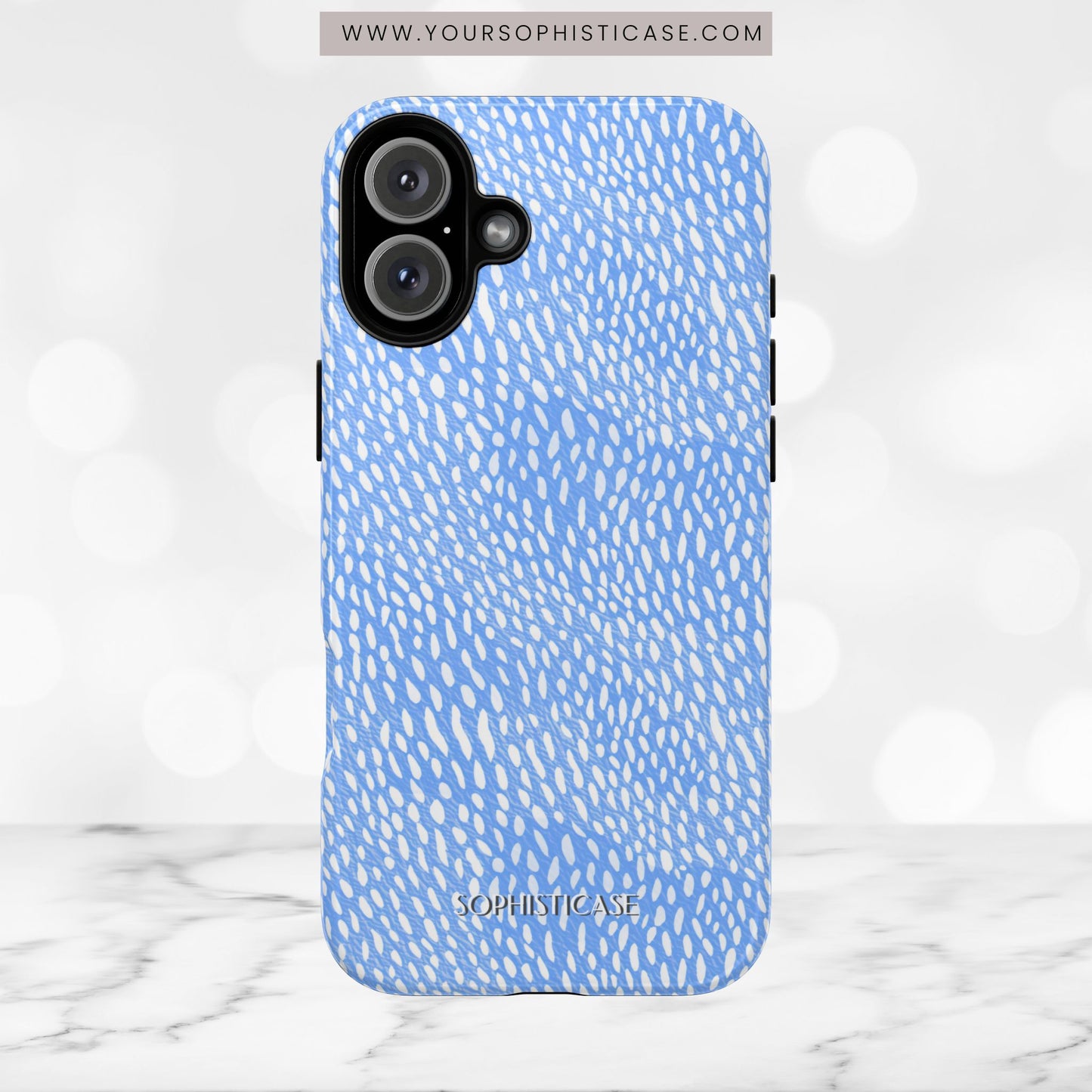 Oh Deer! in Blue - Tough Phone Case