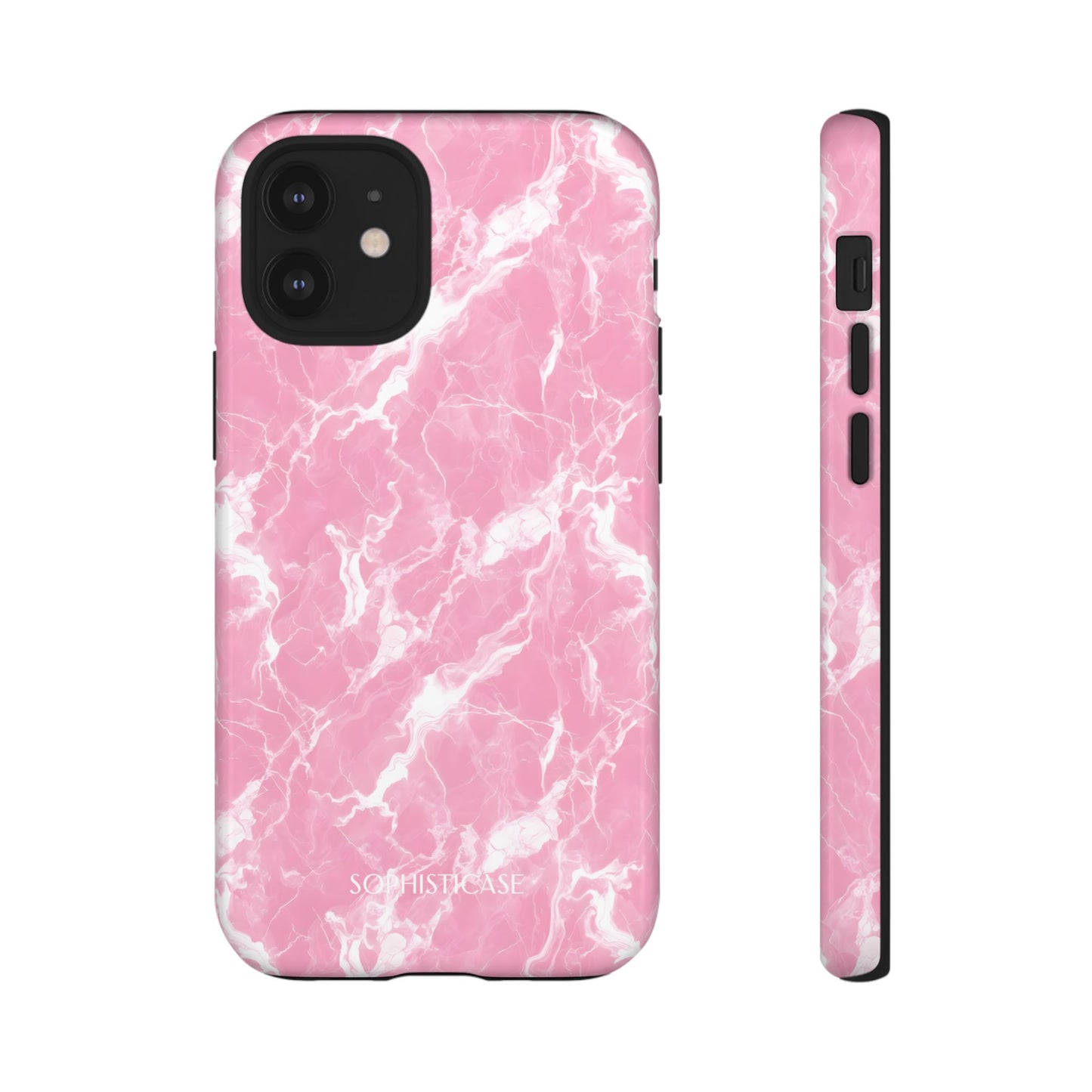 Marble Crush in Pink - Tough Phone Case