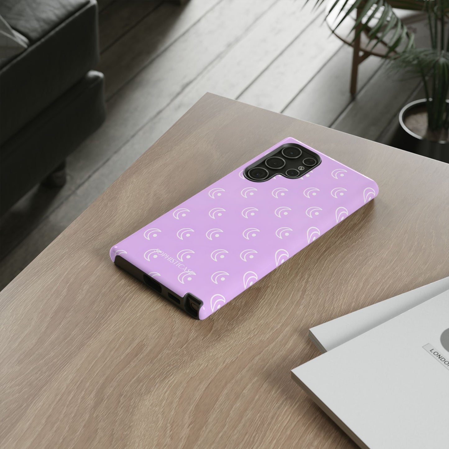 Moon Phase in Purple - Samsung Galaxy Case