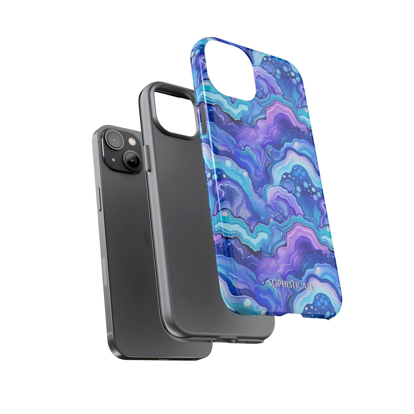 Nightstone in Lapis Wave - Tough Phone Case
