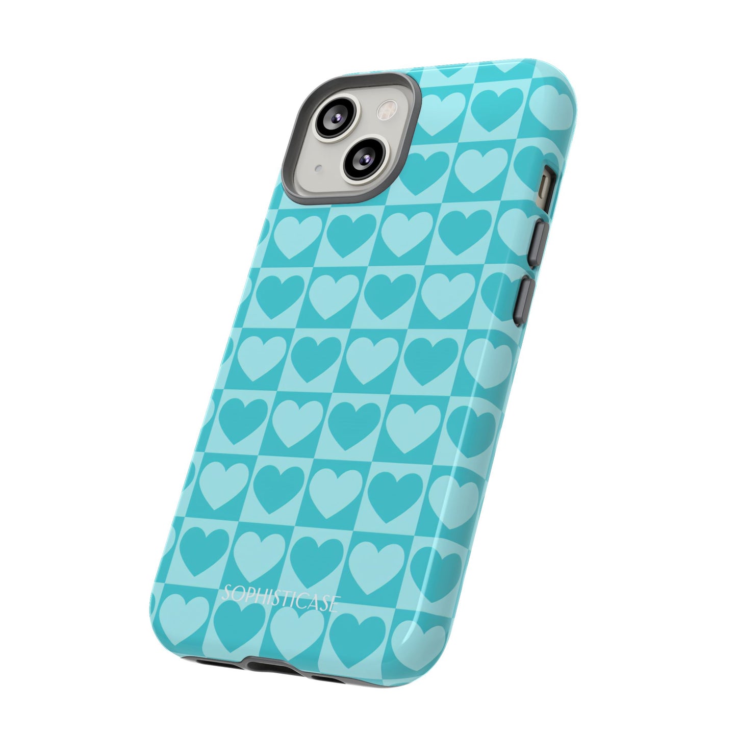 Tough Love in Aqua - iPhone Magsafe Case