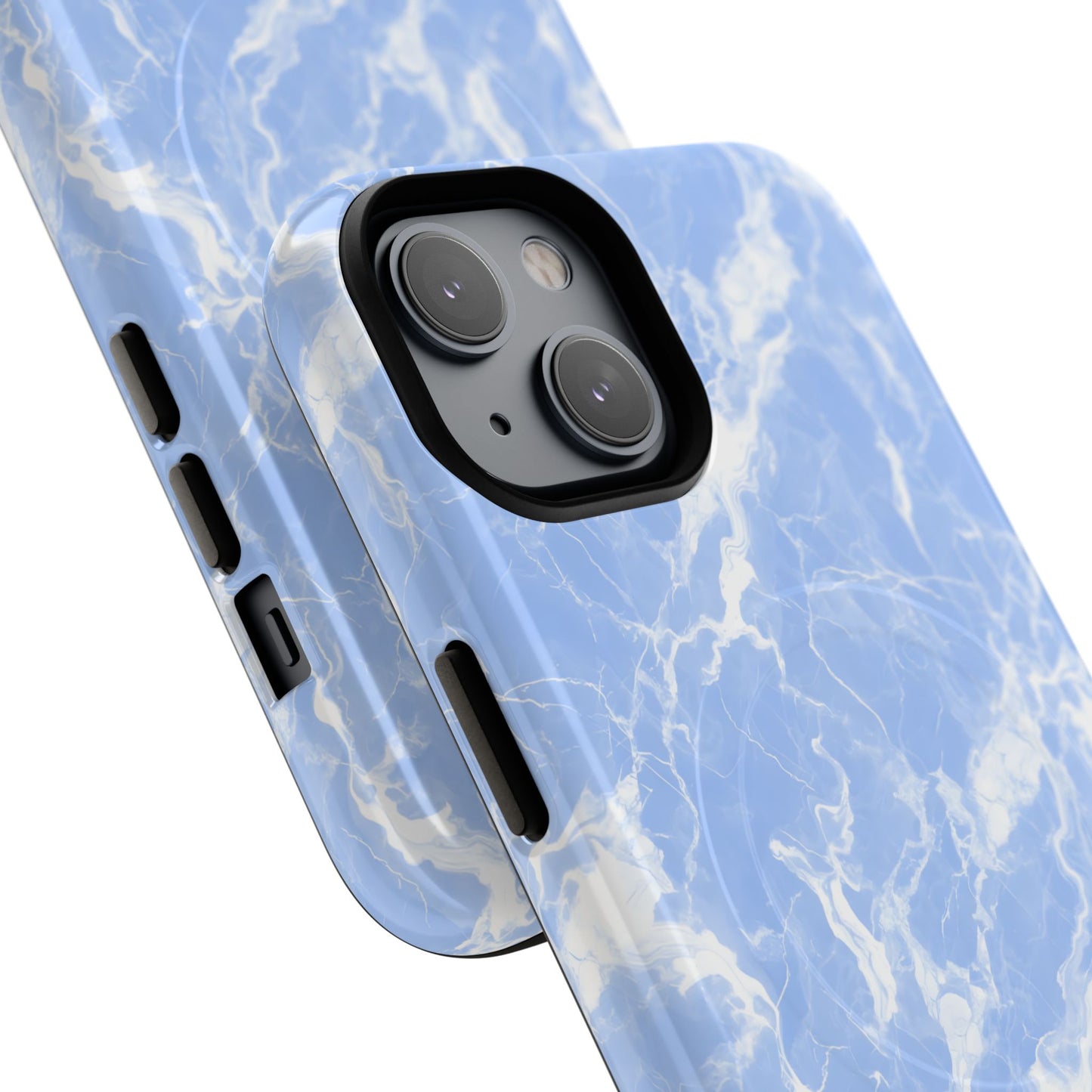 Marble Crush in Blue - Magsafe Case