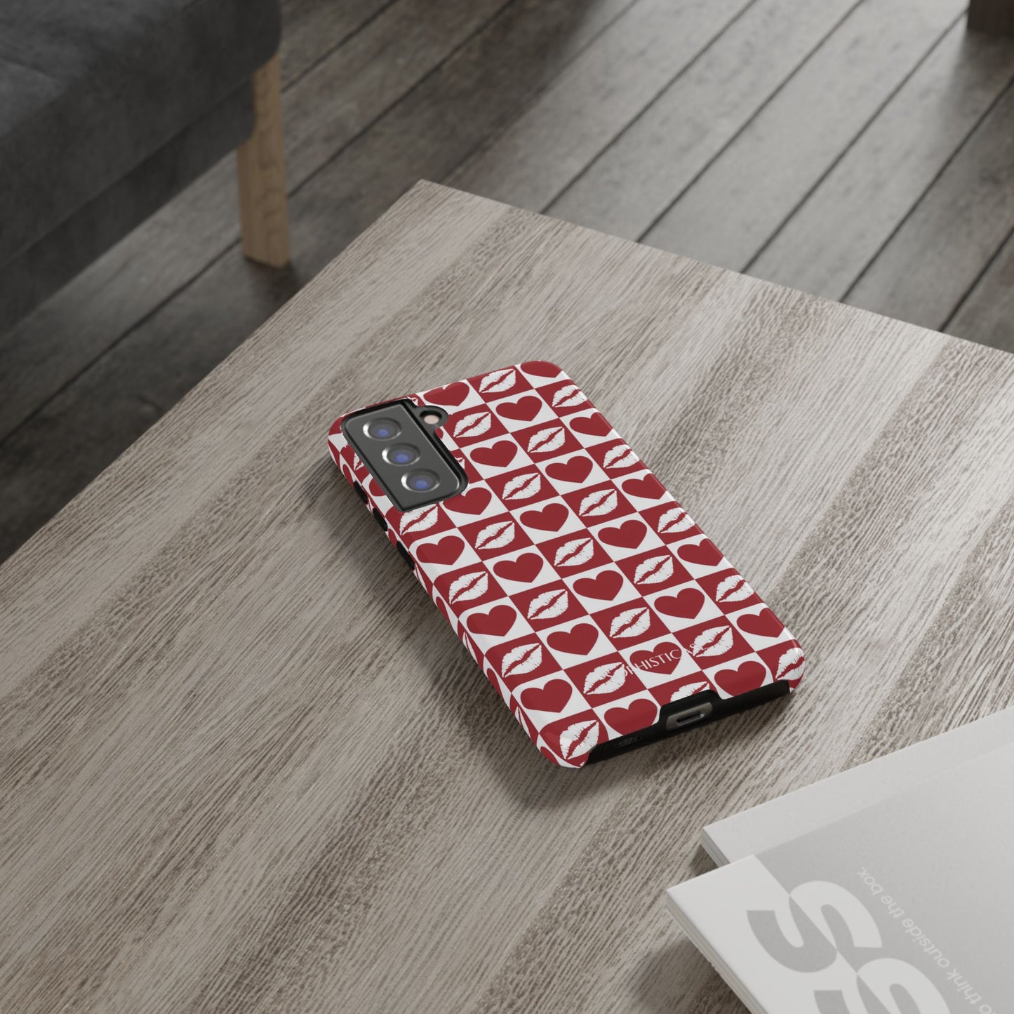 Belle Amie in Red - Tough Phone Case