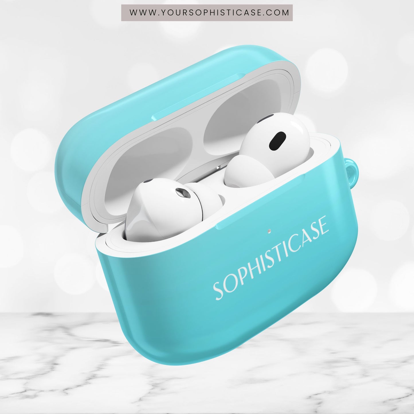 AirPod Cases - Heavenly in Aqua