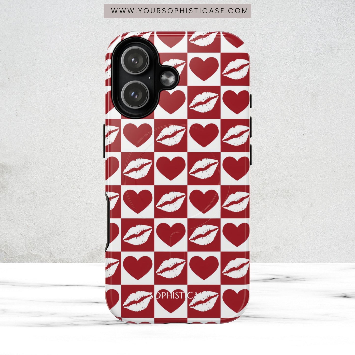 Belle Amie in Red - Magsafe Case