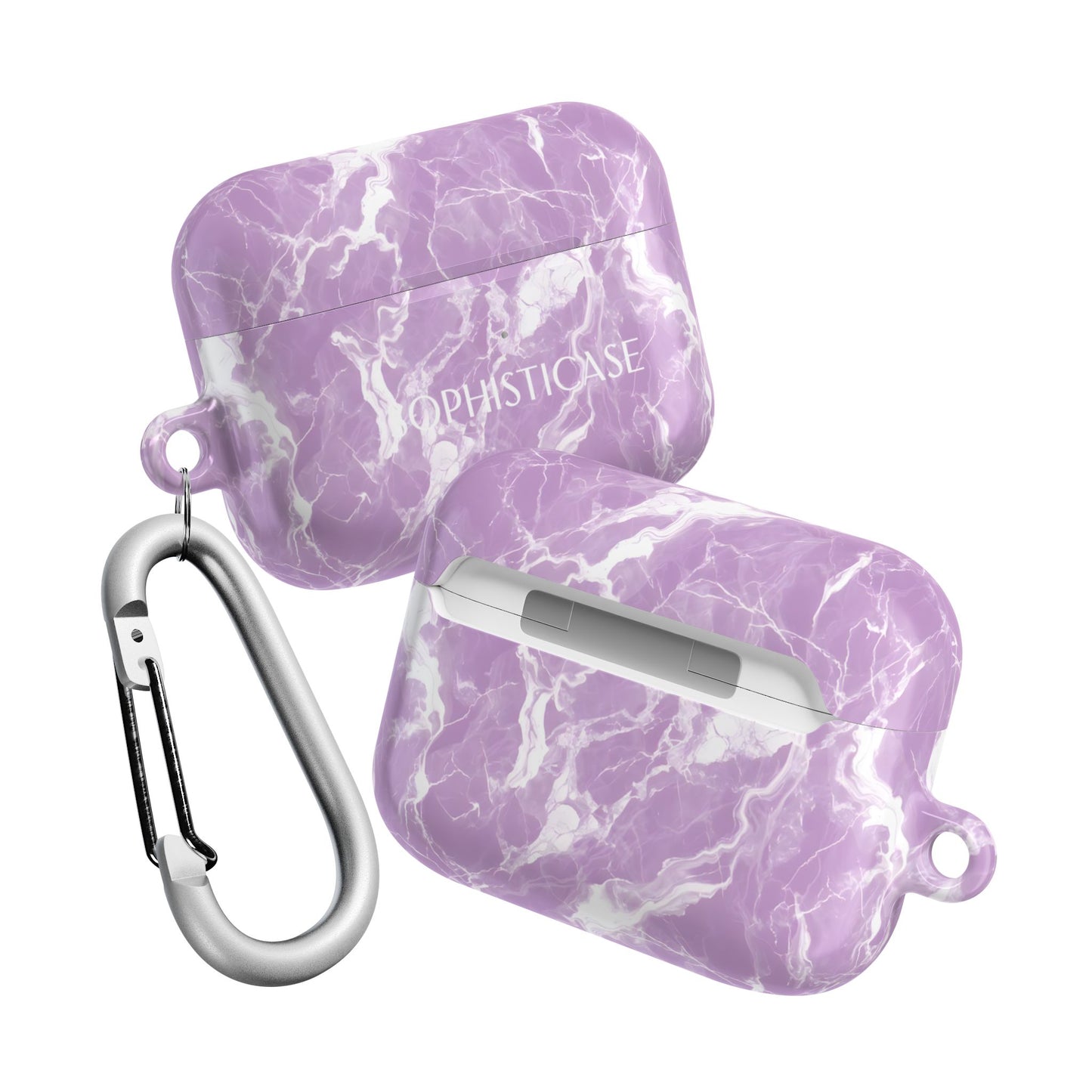 AirPod Cases - Marble Crush in Purple