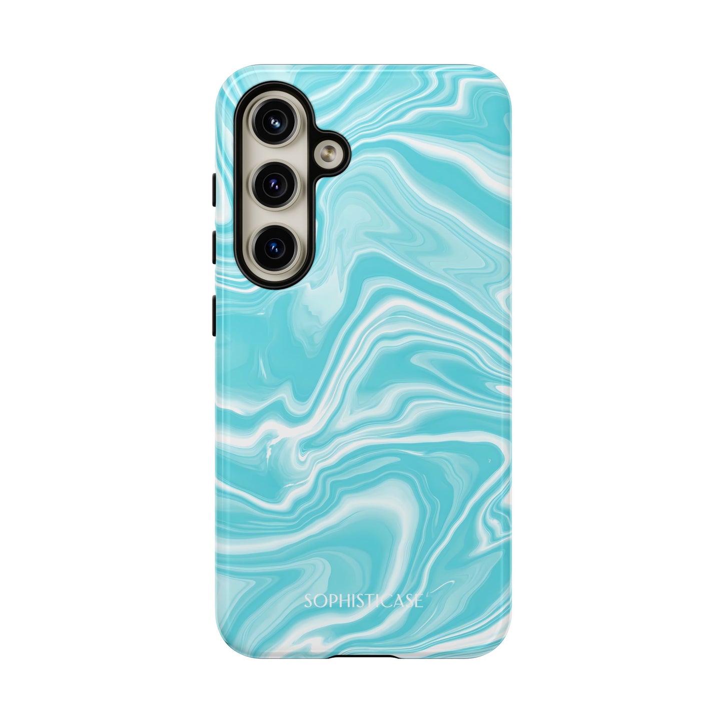 Liquid Dreams in Aqua - Samsung Galaxy Case