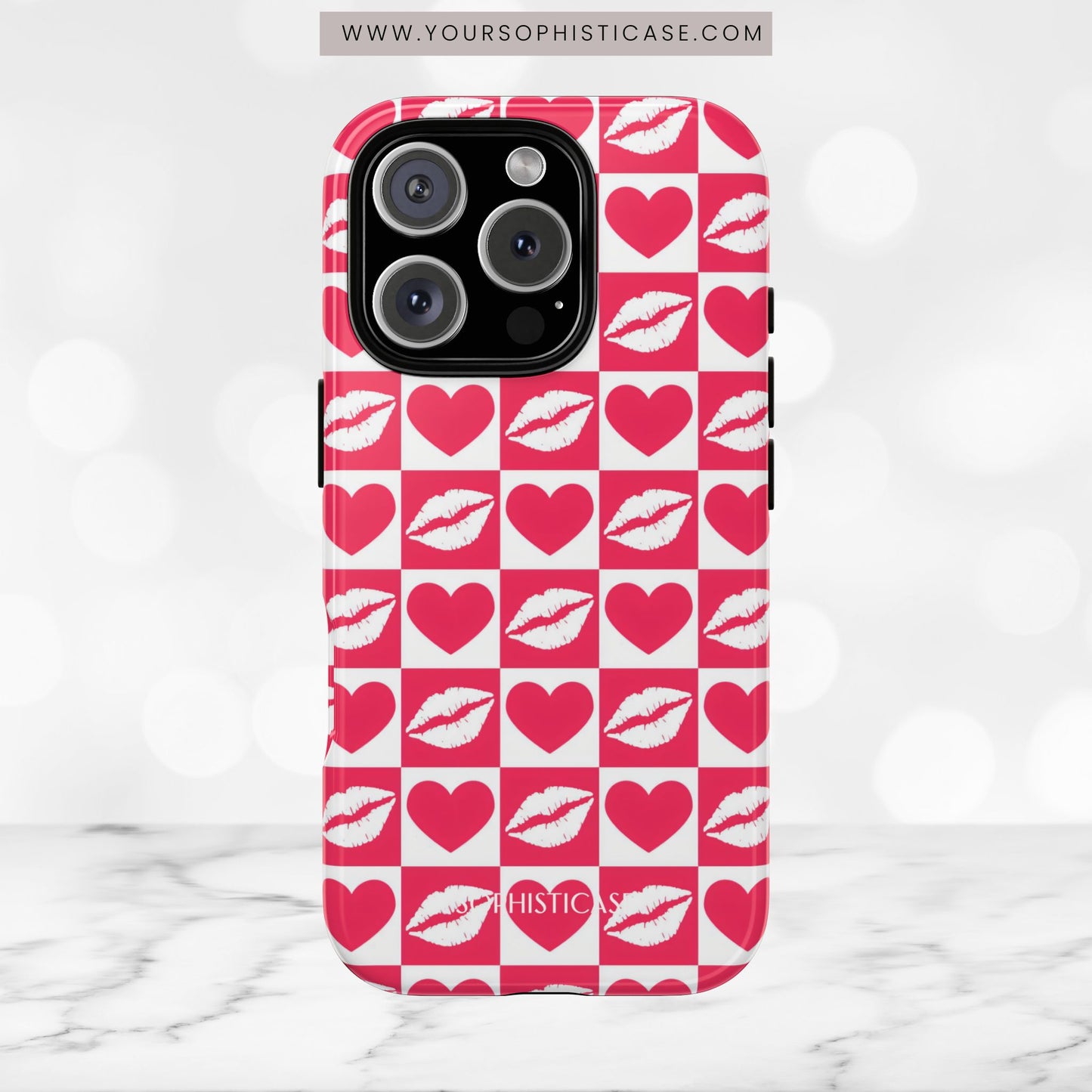 Belle Amie in Hot Pink - iPhone Case