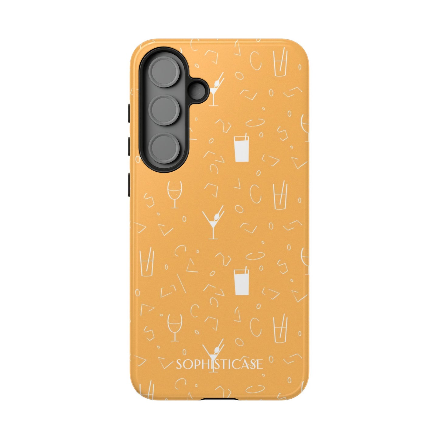 Cocktail Hour in Yellow - Tough Phone Case for Samsung Galaxy