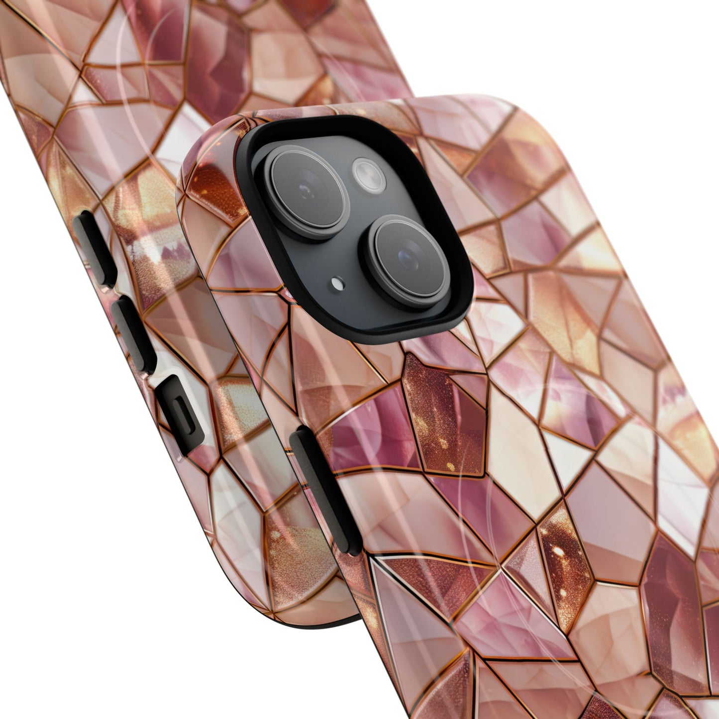 Rose' Runway in Champagne Mosaic - Magsafe Case