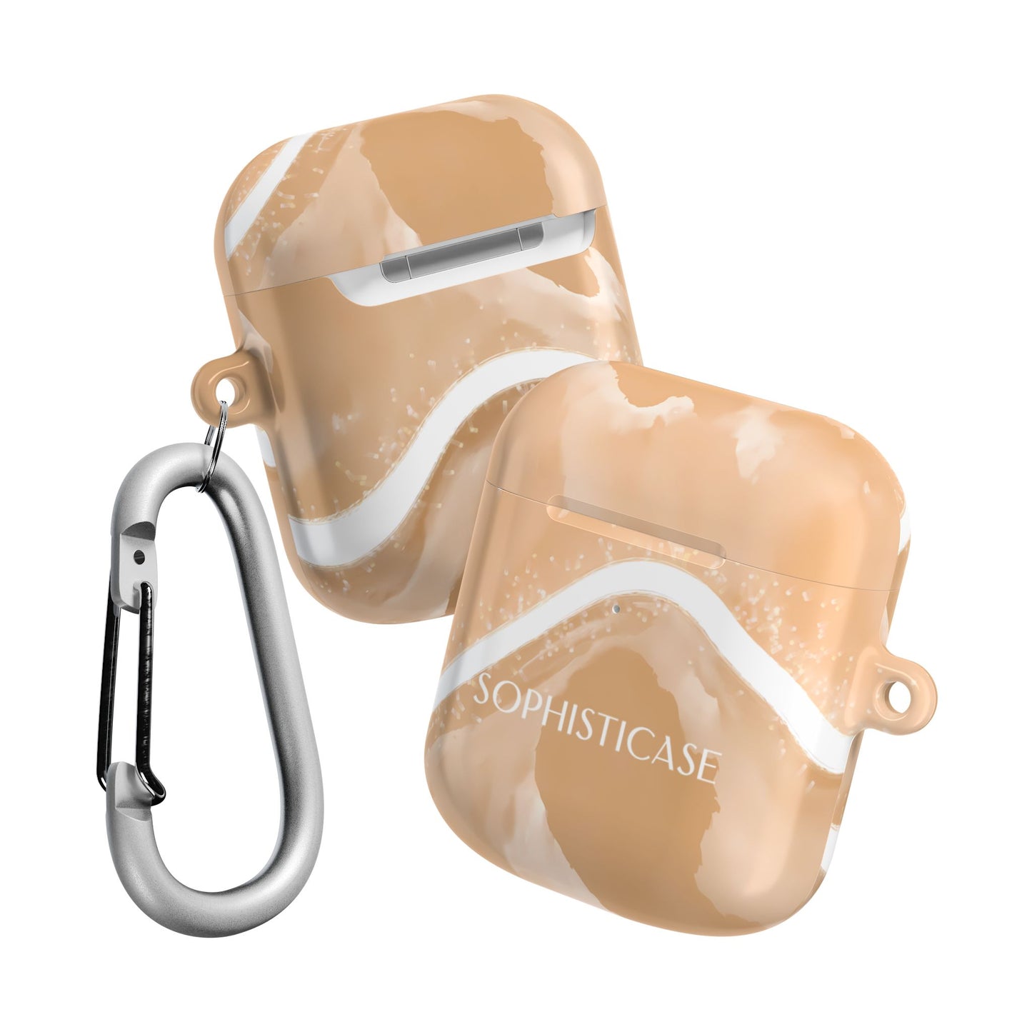AirPod Cases - Serenity in Neutral Brown