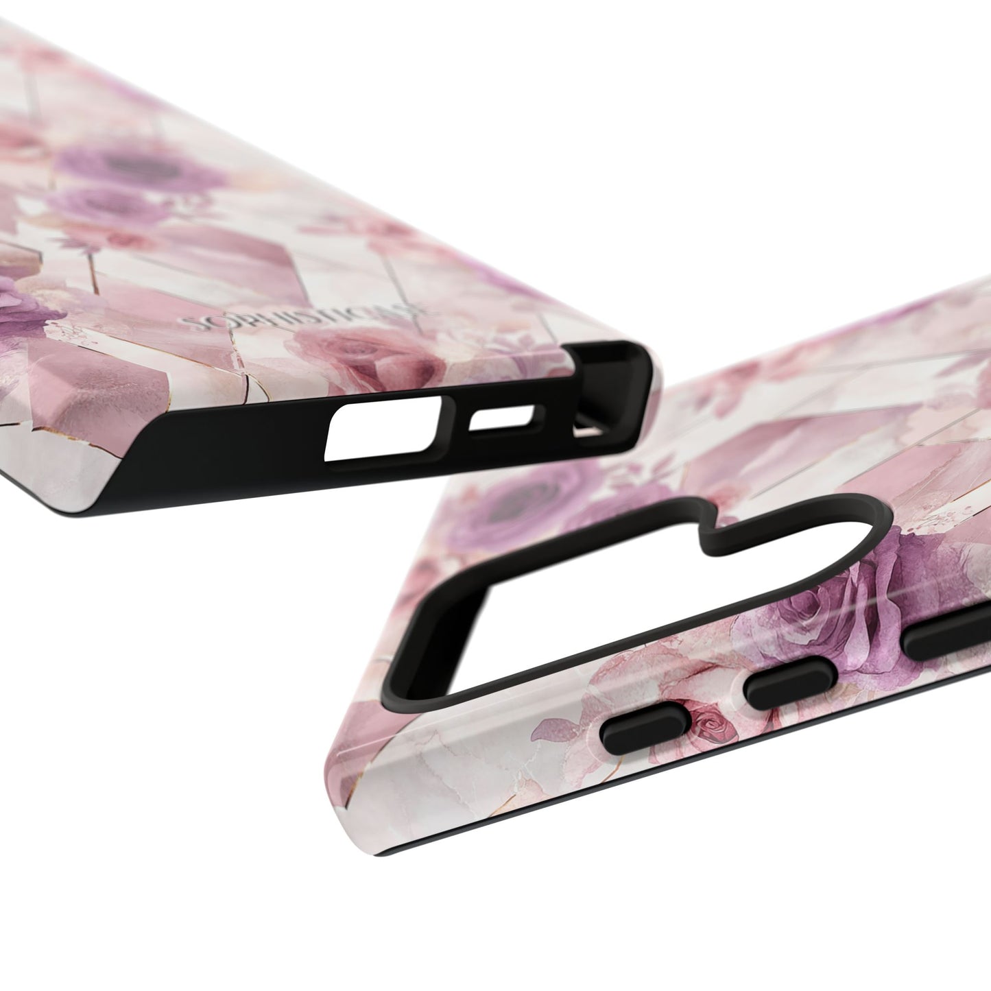 Royal Floral in Mauve Rose - Tough Phone Case