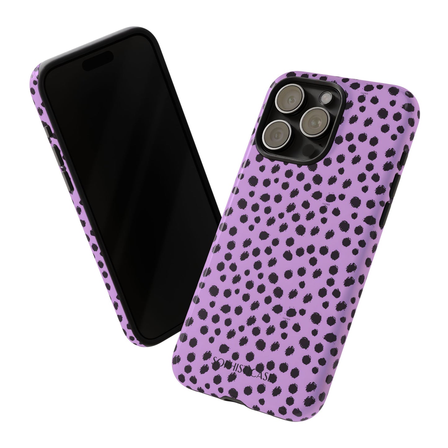 Cheetahs and Liars in Purple - iPhone Case