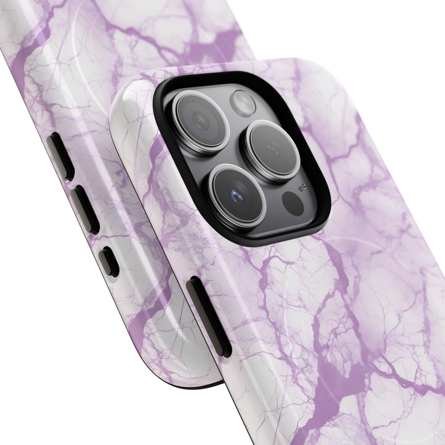 Marble Opulence in Purple - Magsafe Case