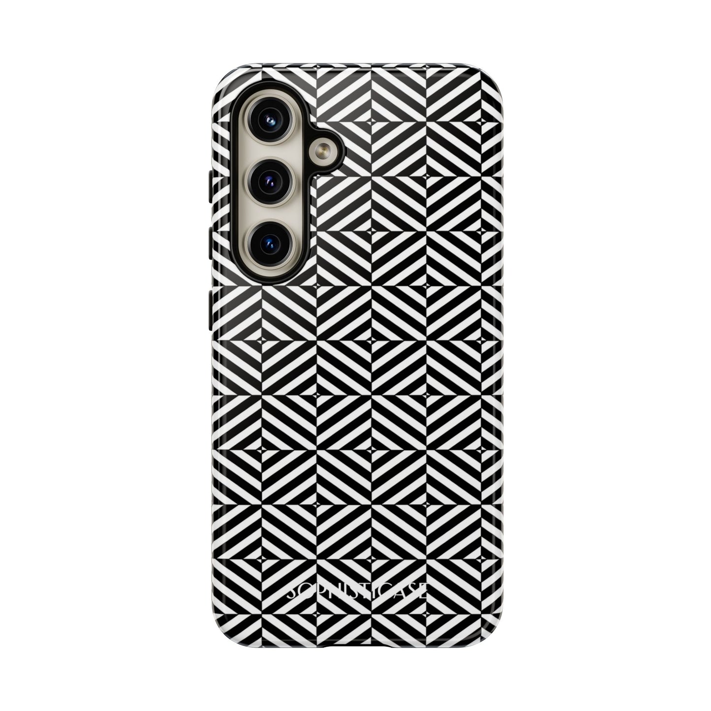 Illusions in Black - Tough Phone Case for Samsung Galaxy