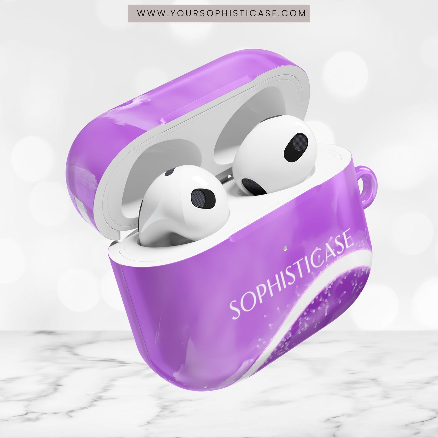 AirPod Cases - Serenity in Purple