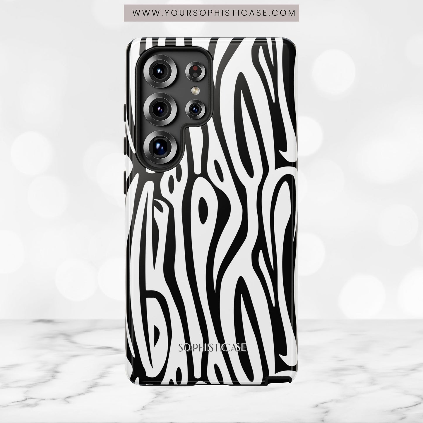 Dark Thoughts in Urban Eclipse - Tough Phone Case