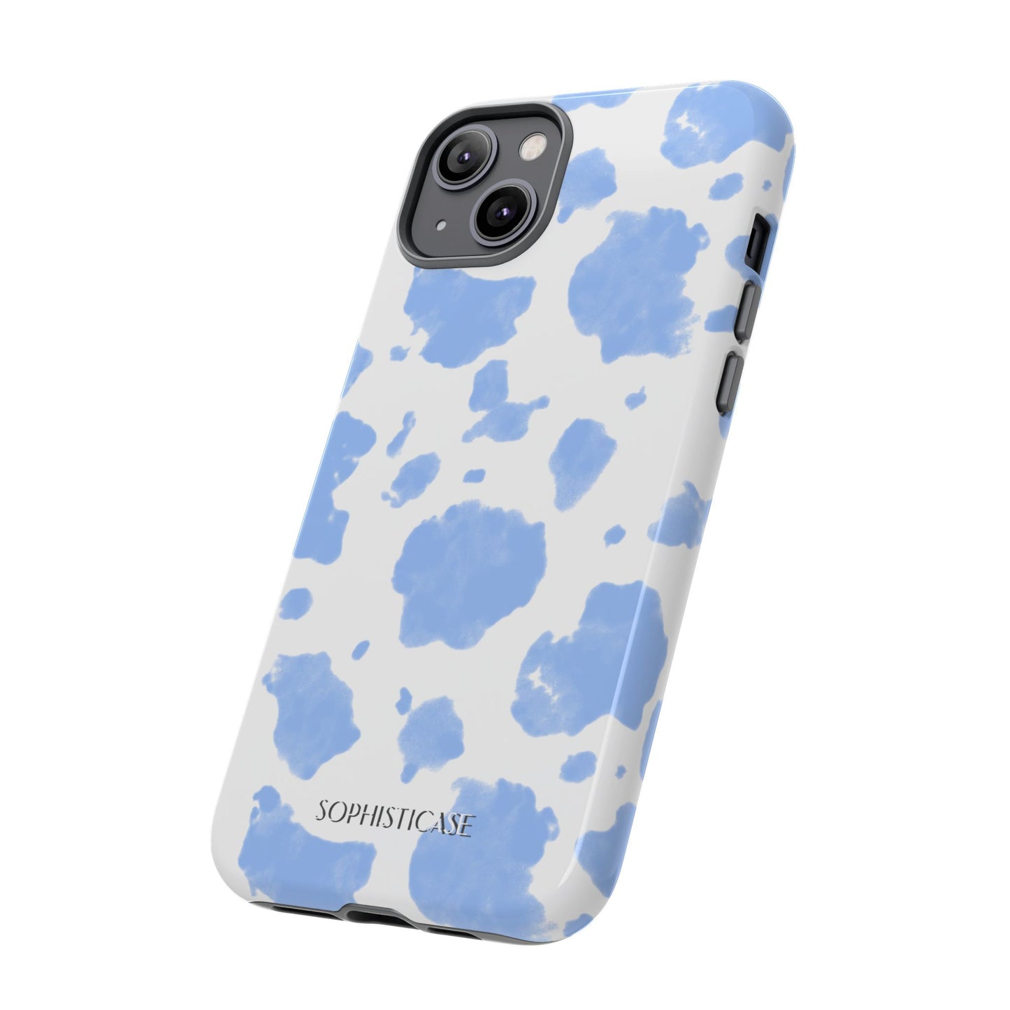 Holy Cow in Blue - iPhone Case