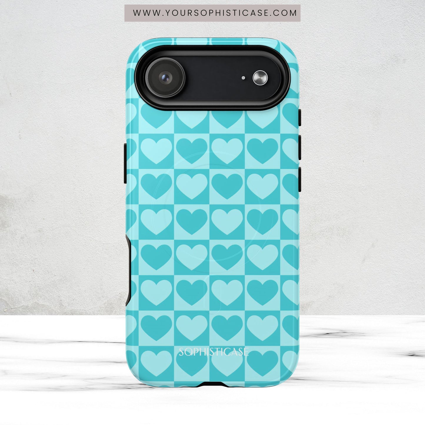 Tough Love in Aqua - Magsafe Case