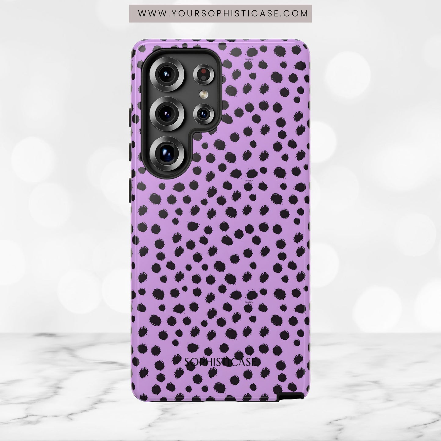 Cheetahs and Liars in Purple - Tough Phone Case