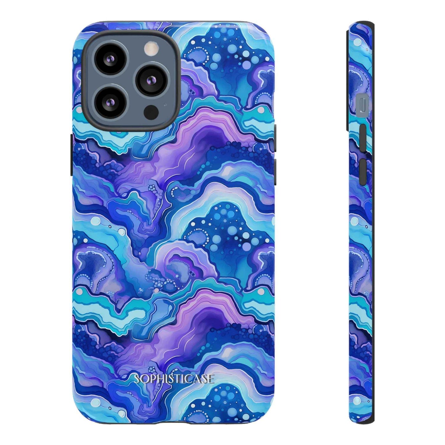 Nightstone in Lapis Wave - Tough Phone Case
