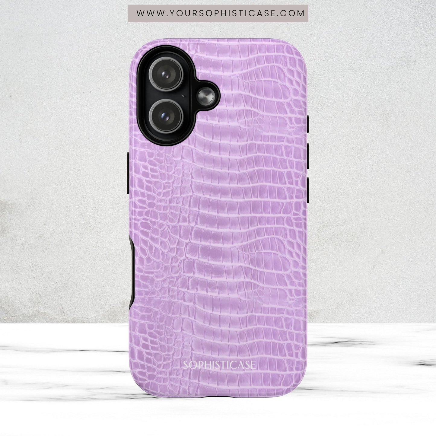 Luxe Leather in Purple - Magsafe Case