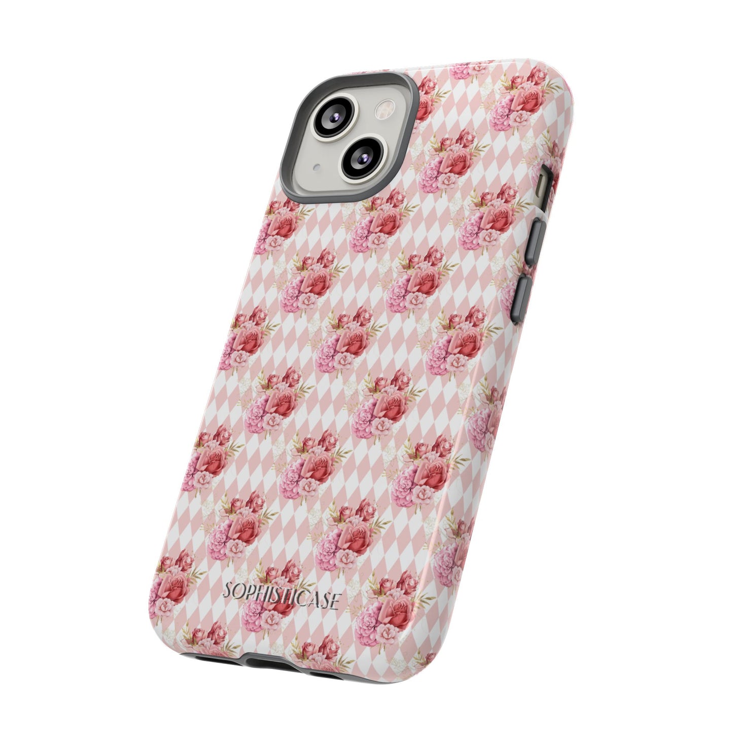 Rose Diamond Romance in Juliette - iPhone Case