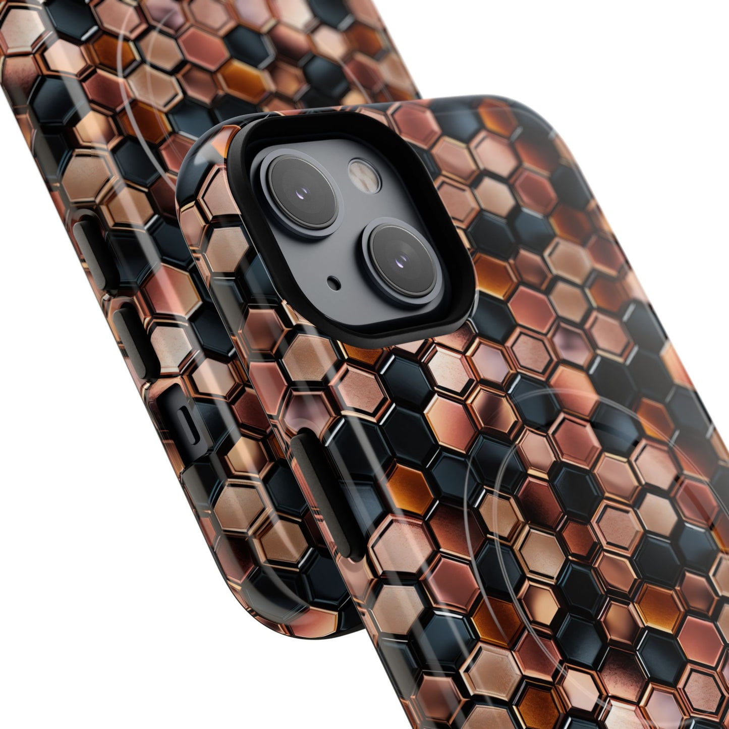 Rose' Runway in Honeycomb Mosaic - Magsafe Case