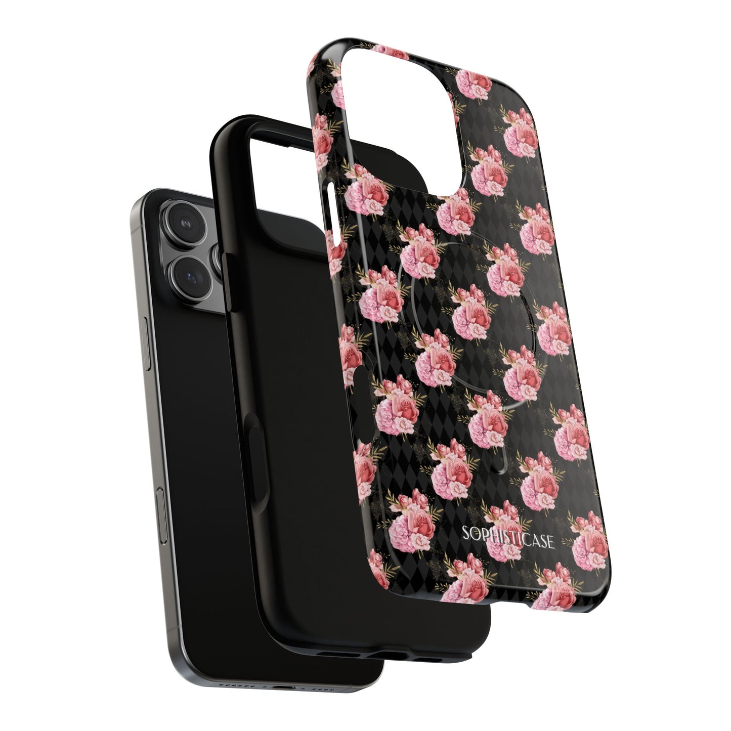 Rose Diamond Romance in Vivienne - Magsafe Phone Case