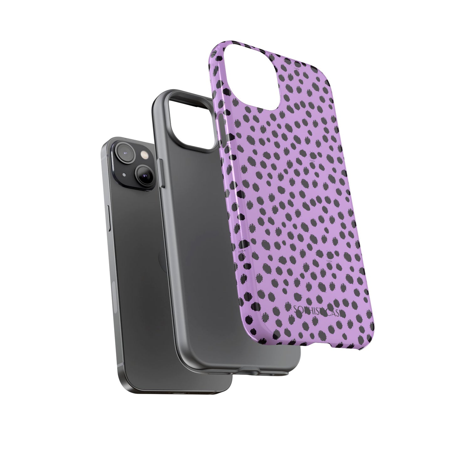 Cheetahs and Liars in Purple - iPhone Case