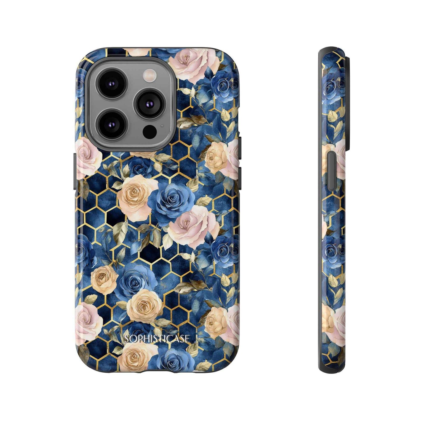 Royal Floral in Midnight Rose - Tough Phone Case