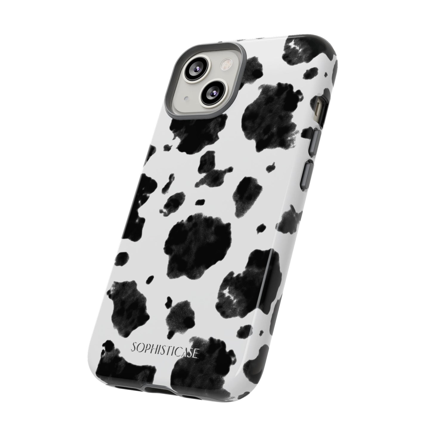 Holy Cow in Black - iPhone Case