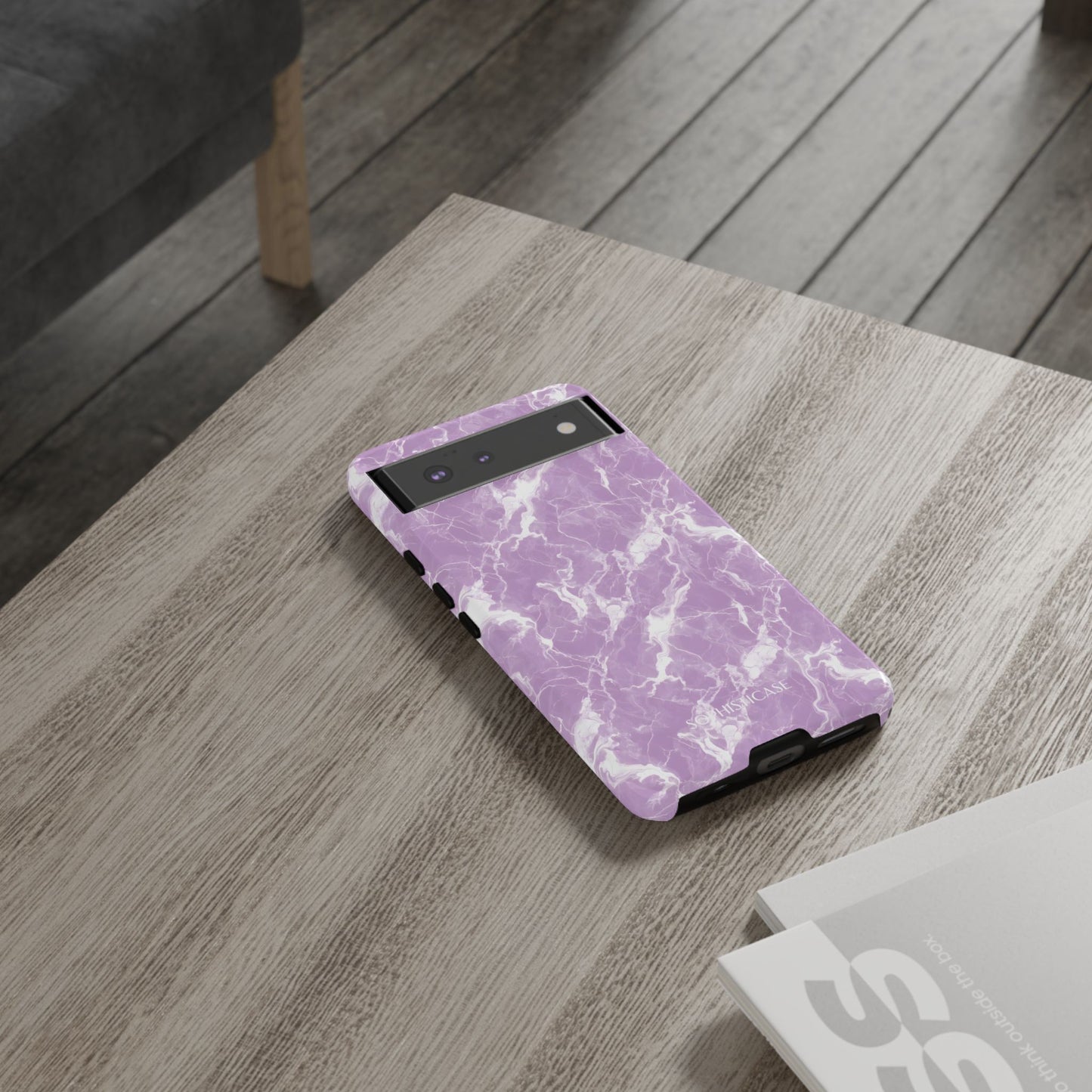 Marble Crush in Purple - Tough Phone Case
