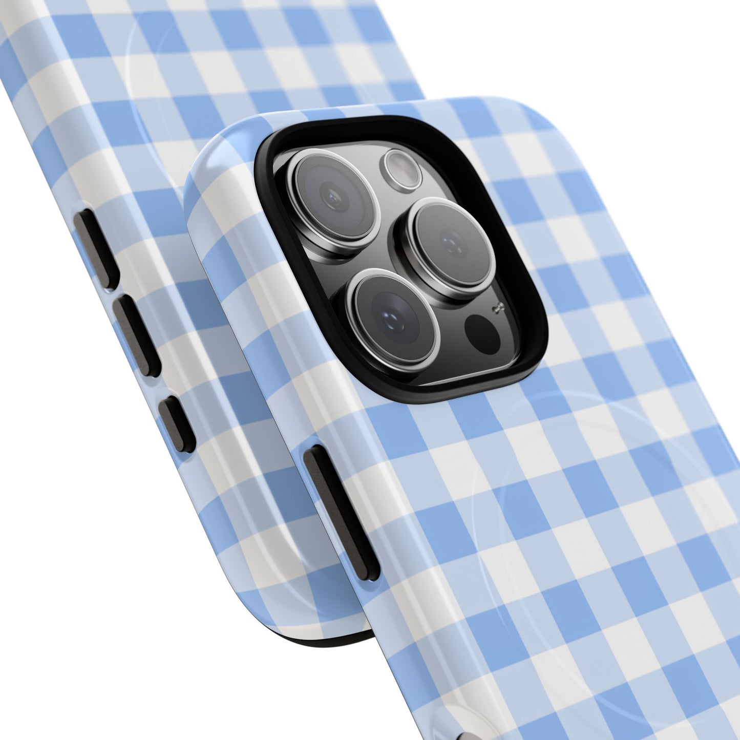 Gingham in Blue - Magsafe Case