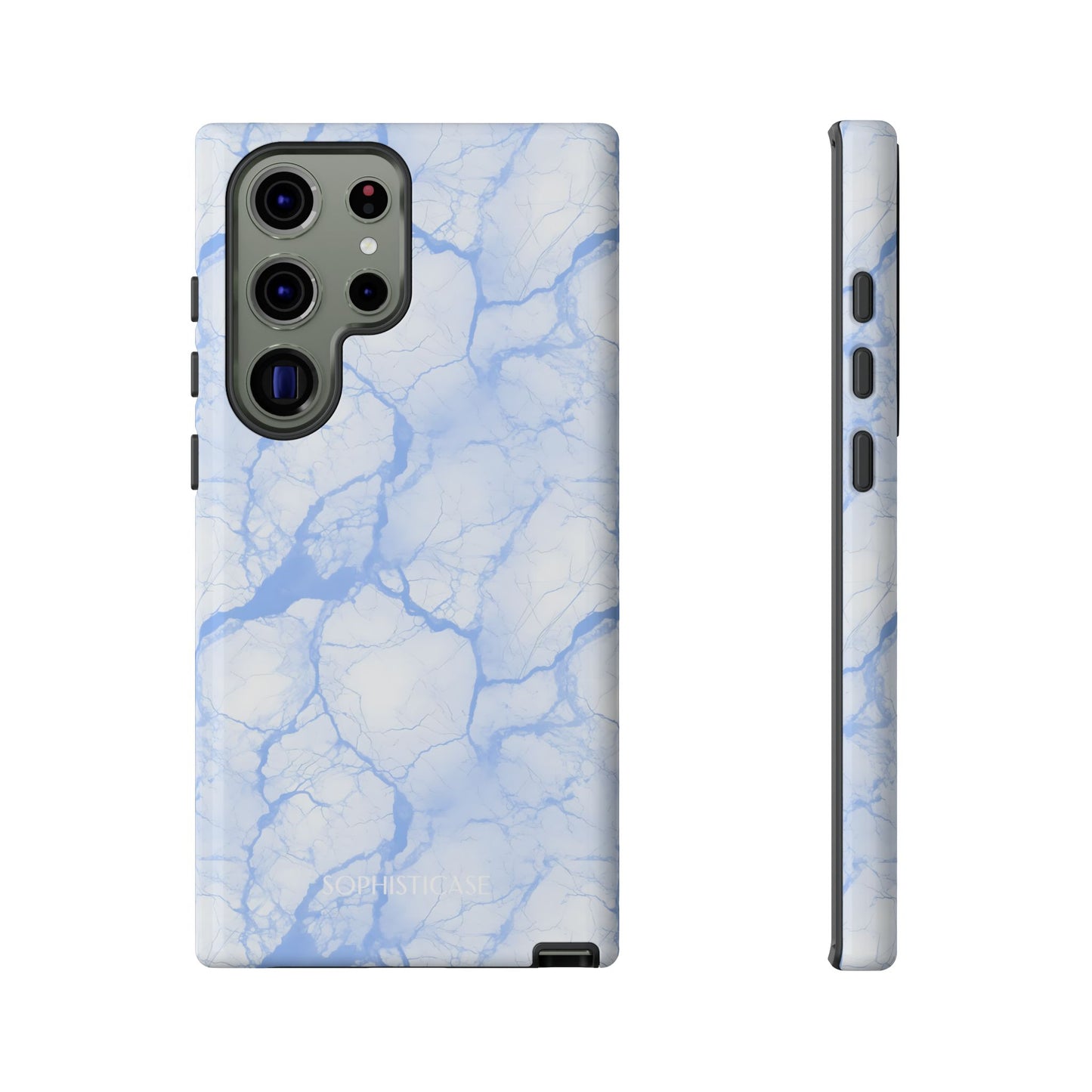 Marble Opulence in Blue - Samsung Galaxy Case