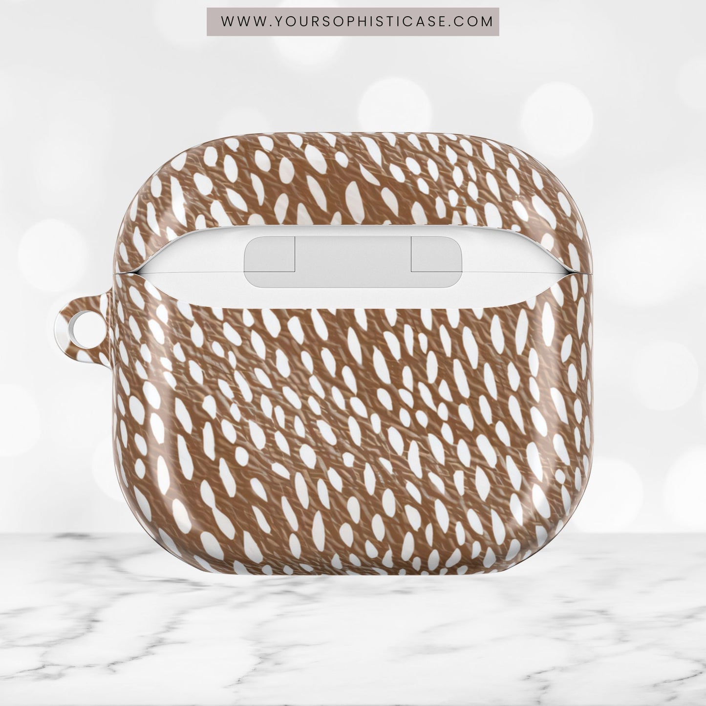 AirPod Cases - Oh Deer! in Brown