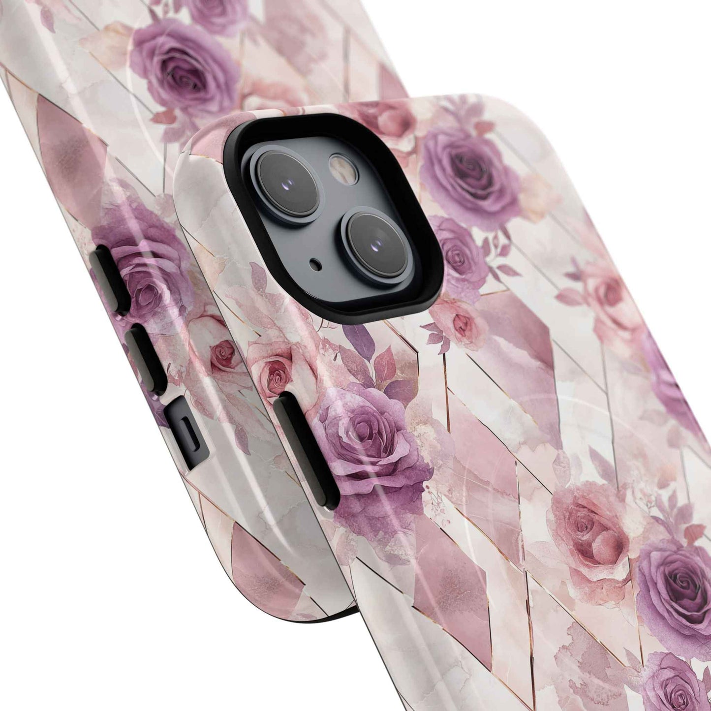 Royal Floral in Mauve Rose - iPhone Magsafe Case