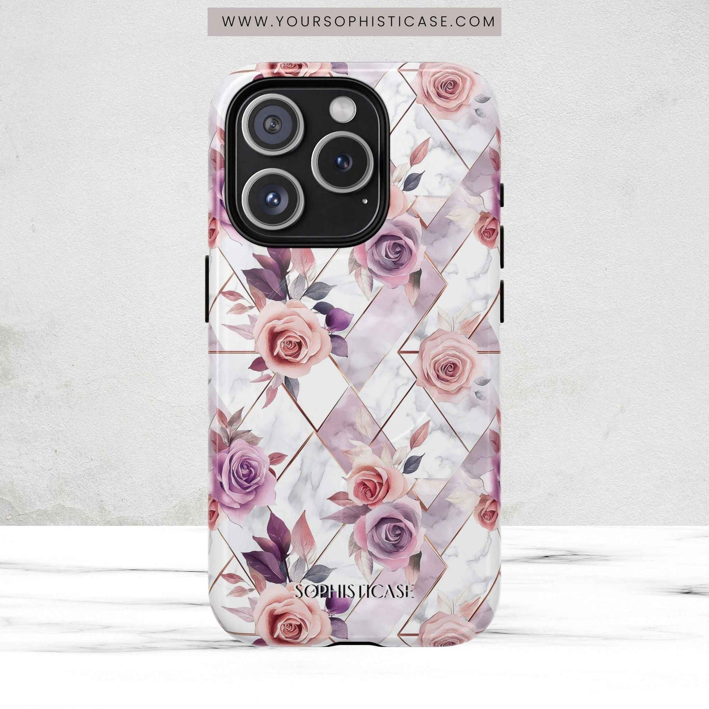 Royal Floral in Blush Manor - iPhone Magsafe Case
