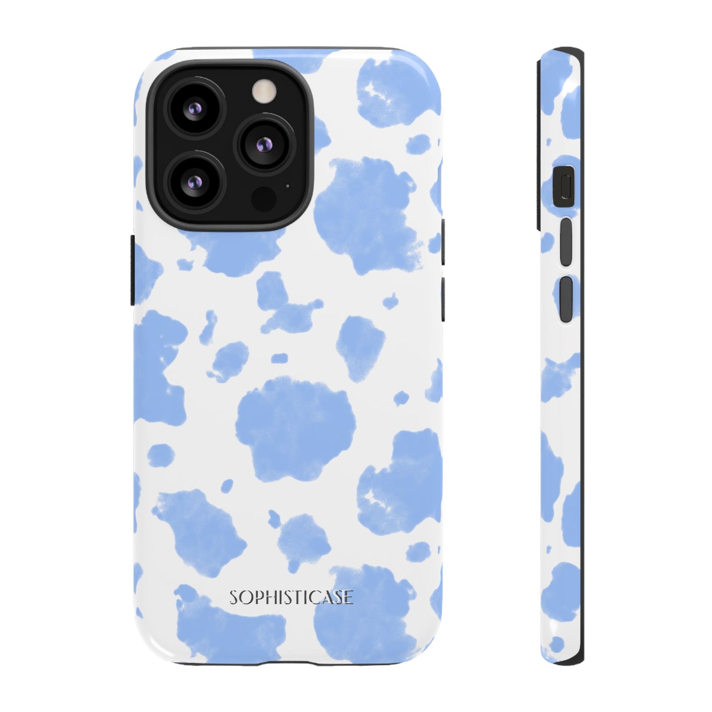 Holy Cow in Blue - iPhone Case