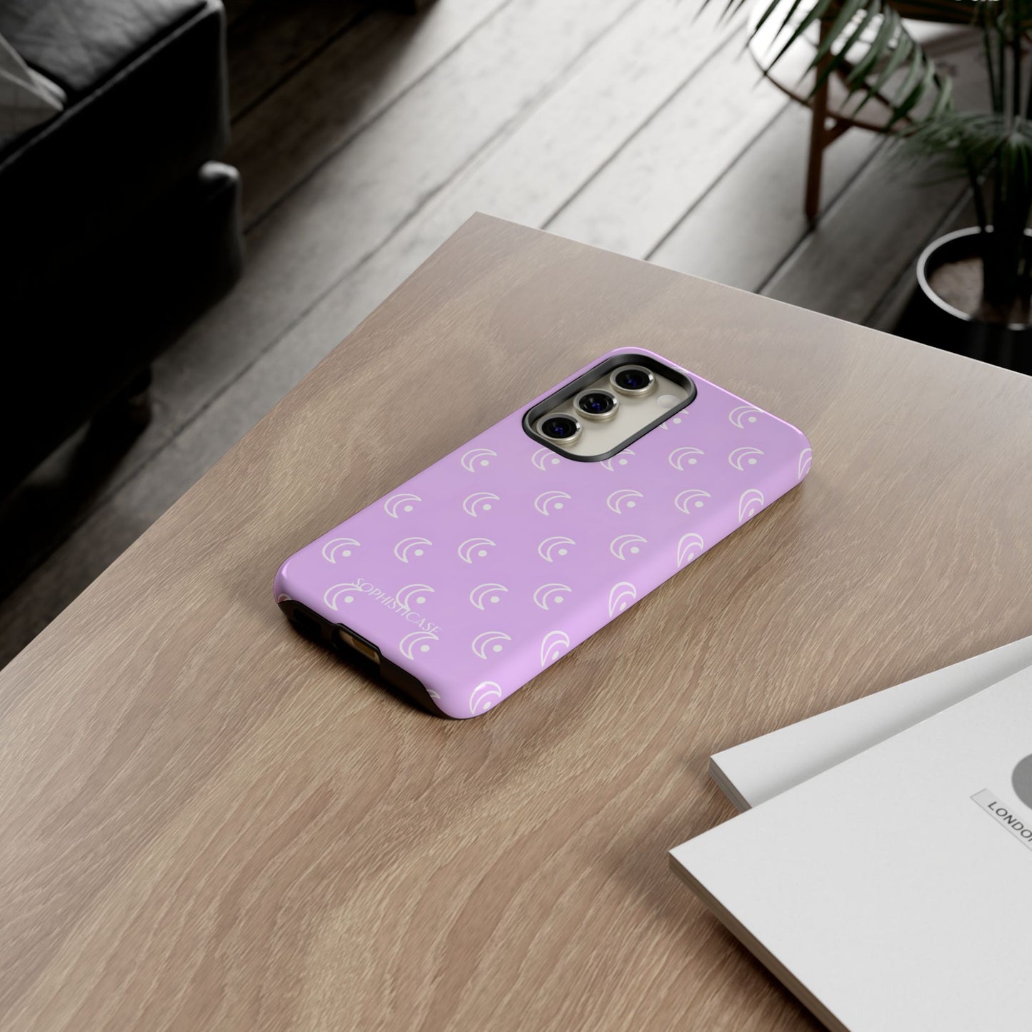 Moon Phase in Purple - Samsung Galaxy Case