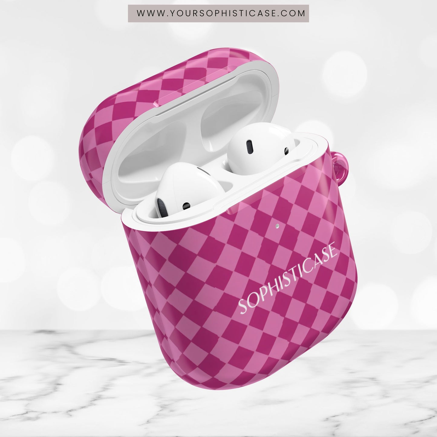 AirPod Cases - Diamond Diva in Plum